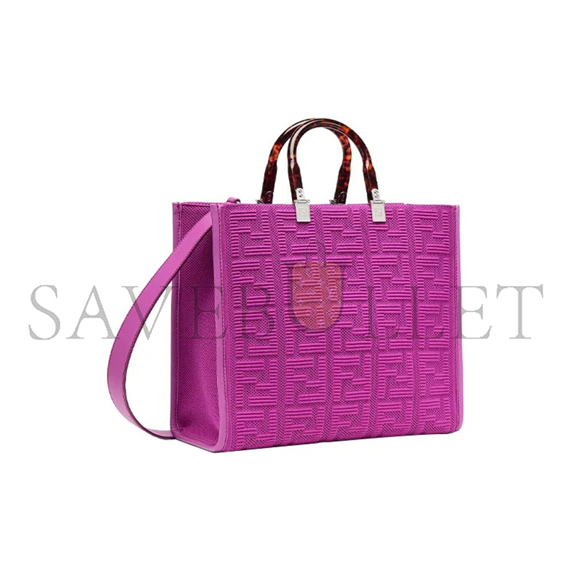 F**di sunshine medium ff top handle tote bag 8bh386ahwcf037t (36*33*13.5cm)